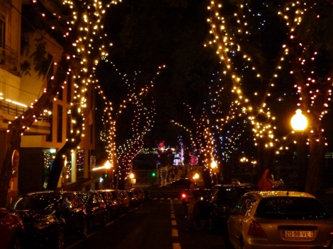 Christmas lights Funchal
